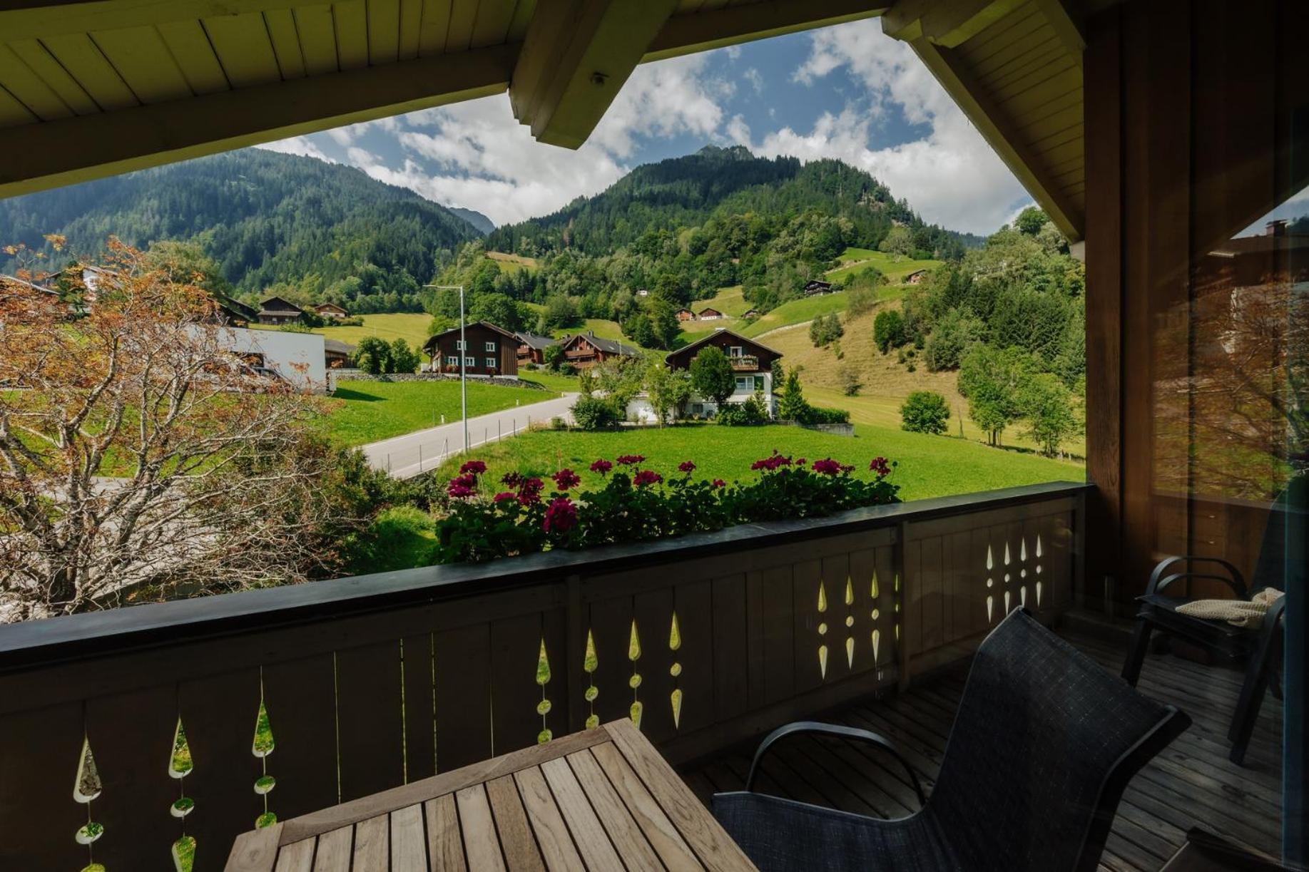 Ferienwohnung Haus Platina Sankt Gallenkirch Exterior foto