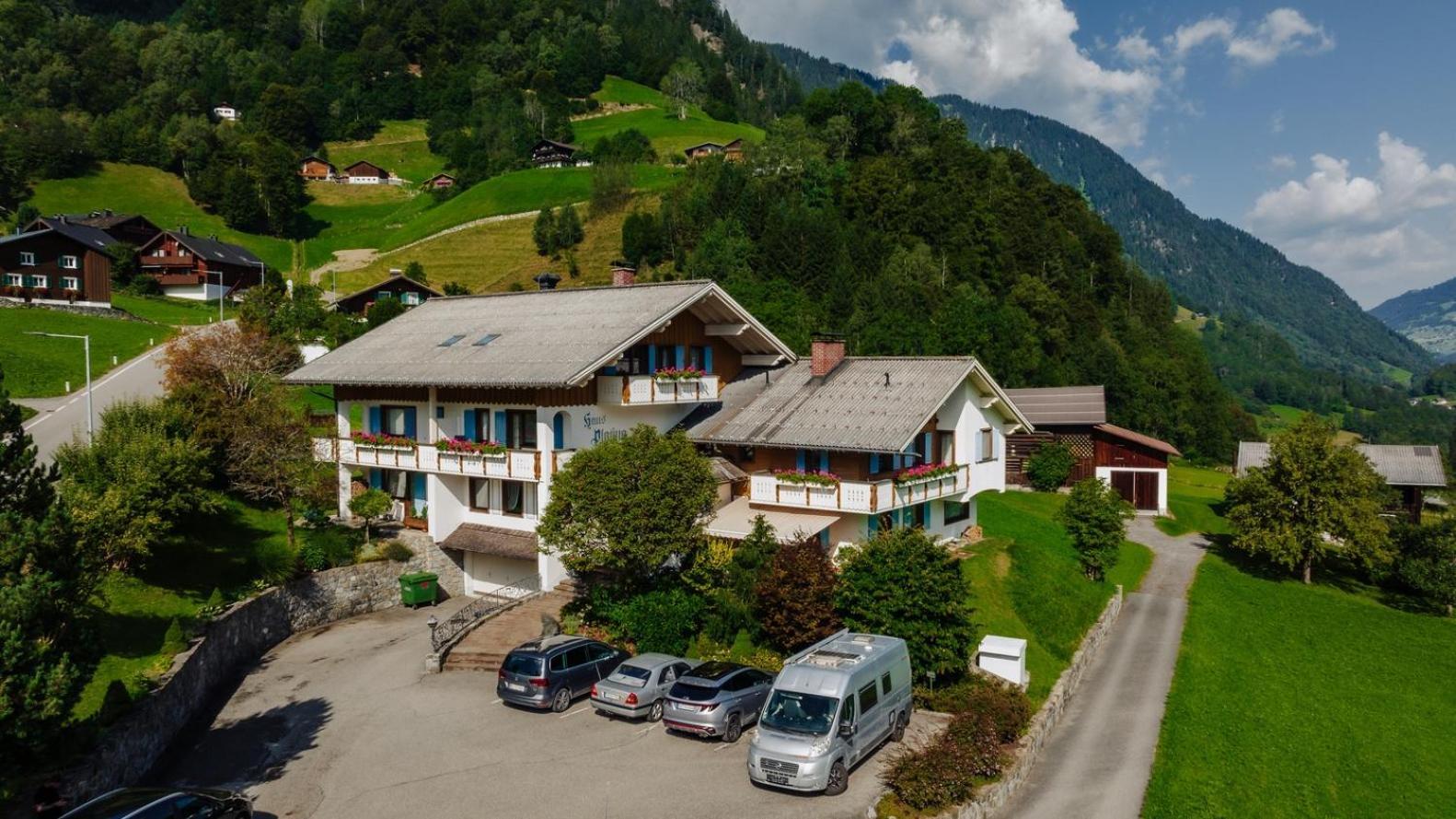 Ferienwohnung Haus Platina Sankt Gallenkirch Exterior foto